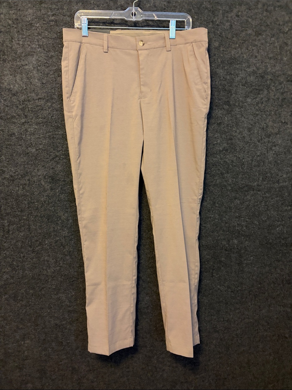 Greg Norman Collection Men's Slim Chinos - Light Beige
